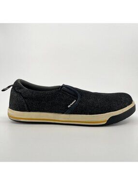 Nautilus Westside Mens Size 10 Black Ivory Steel Toe Slip On Safety Work Shoes